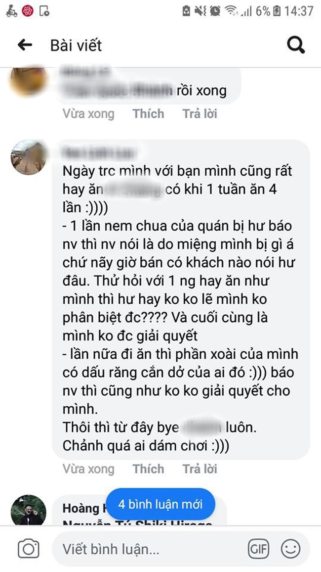 Đi ăn quán bún đậu nức tiếng ở Bình Thạnh, cô gái tá hỏa khi phát hiện bún mốc, nhưng phản hồi sau đó của cư dân mạng mới khiến nhiều người kinh hãi - Ảnh 6.