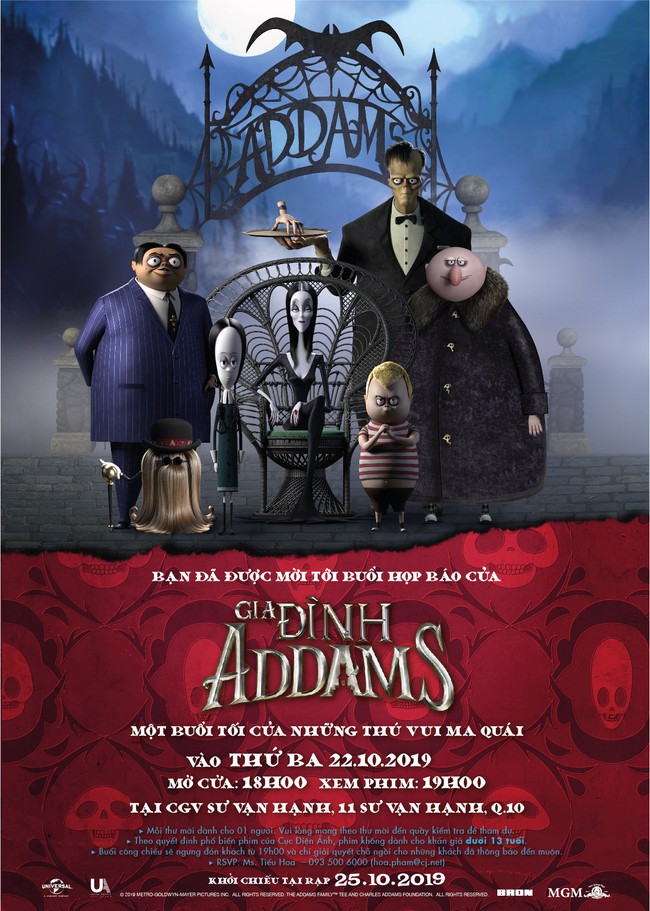 Gặp gỡ &quot;Gia đình Addams&quot; - những thành viên kỳ quái nhất của làng phim hoạt hình  - Ảnh 1.