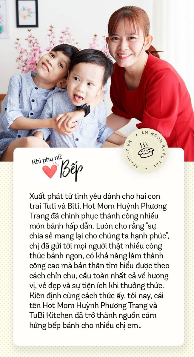 Hot Mom Huỳnh Phương Trang với những công thức bánh &quot;làm là ngon&quot;: Làm bánh và chia sẻ công thức cho chị em là một phần không thể thiếu trong cuộc sống - Ảnh 1.