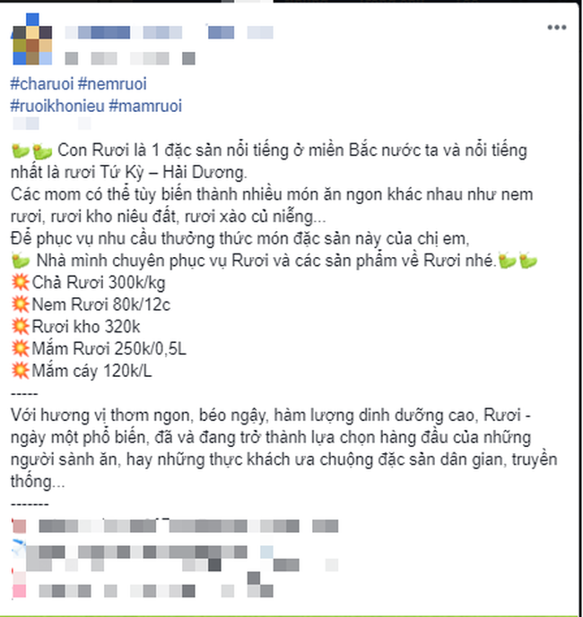 Rươi - món đặc sản cuối Thu đang được bán tấp nập trên thị trường, chị em nhanh chân cập nhật để mua được hàng ngon lại với giá phải chăng nhất - Ảnh 10.