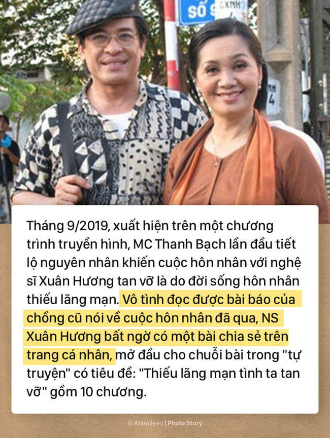 &quot;Thâm cung bí sử&quot; hơn 20 năm vợ chồng của MC Thanh Bạch - NS Xuân Hương qua 10 chương đầy gay cấn và &quot;drama&quot; giật mình - Ảnh 1.