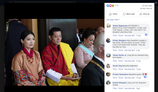 Cộng động mạng phát sốt với vẻ đẹp &quot;thoát tục&quot; không góc chết của Hoàng hậu Bhutan ở Nhật Bản khi tham dự lễ đăng quang  - Ảnh 3.