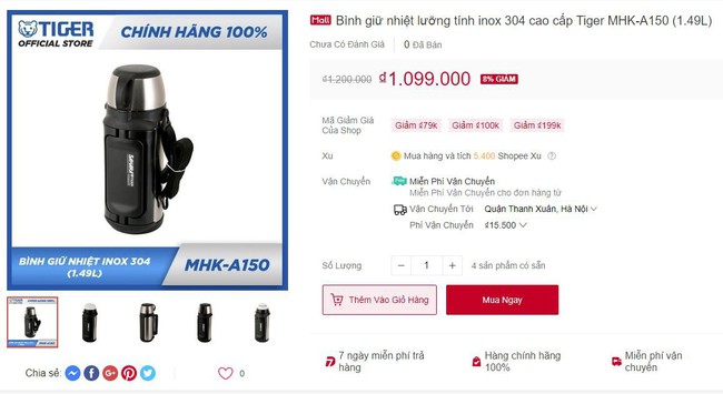 Top 5 hãng bình giữ nhiệt uy tín, giá từ 150.000 đến 1 triệu đồng tha hồ lựa chọn - Ảnh 13.