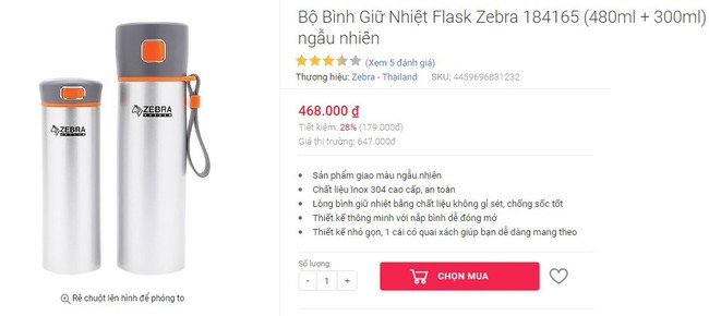 Top 5 hãng bình giữ nhiệt uy tín, giá từ 150.000 đến 1 triệu đồng tha hồ lựa chọn - Ảnh 7.