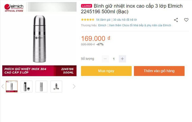 Top 5 hãng bình giữ nhiệt uy tín, giá từ 150.000 đến 1 triệu đồng tha hồ lựa chọn - Ảnh 3.