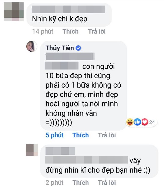 Bình thường hiền dịu là thế nhưng Thủy Tiên lại có chiêu làm anti-fan "cứng họng" chất không ai bằng này - Ảnh 2. Bình thường hiền dịu là thế nhưng Thủy Tiên lại có chiêu làm anti-fan "cứng họng" chất không ai bằng này - Ảnh 2.