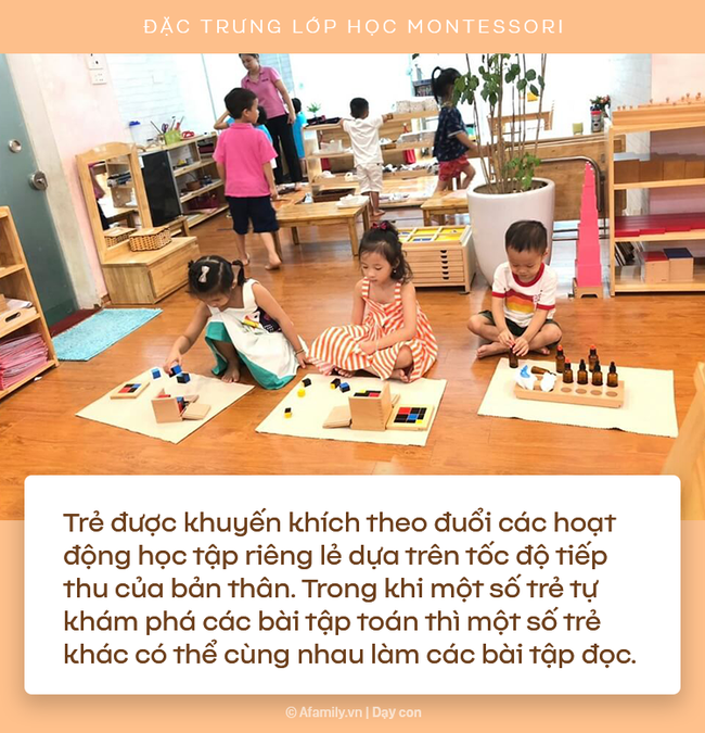 10 đặc điểm cơ bản của lớp học Montessori: Trẻ được tự do, phát huy hết khả năng sáng tạo  - Ảnh 2.