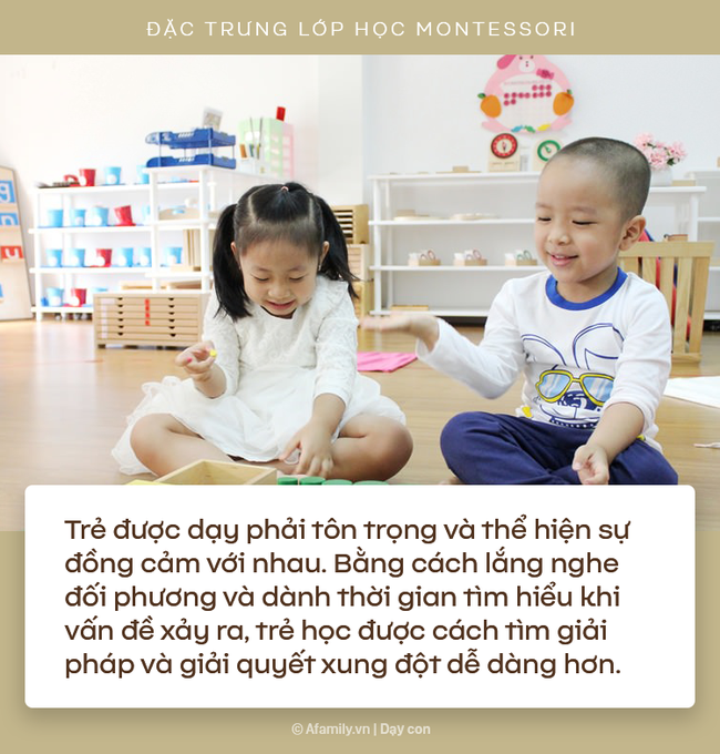 10 đặc điểm cơ bản của lớp học Montessori: Trẻ được tự do, phát huy hết khả năng sáng tạo  - Ảnh 10.
