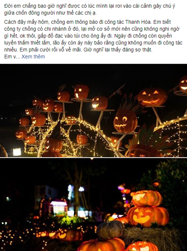 Đi Halloween gặp &quot;ma&quot; là có thật: Chồng bị bắt quả tang ngay giữa phố nhưng cách xử lý của vợ mới gây chú ý - Ảnh 1.