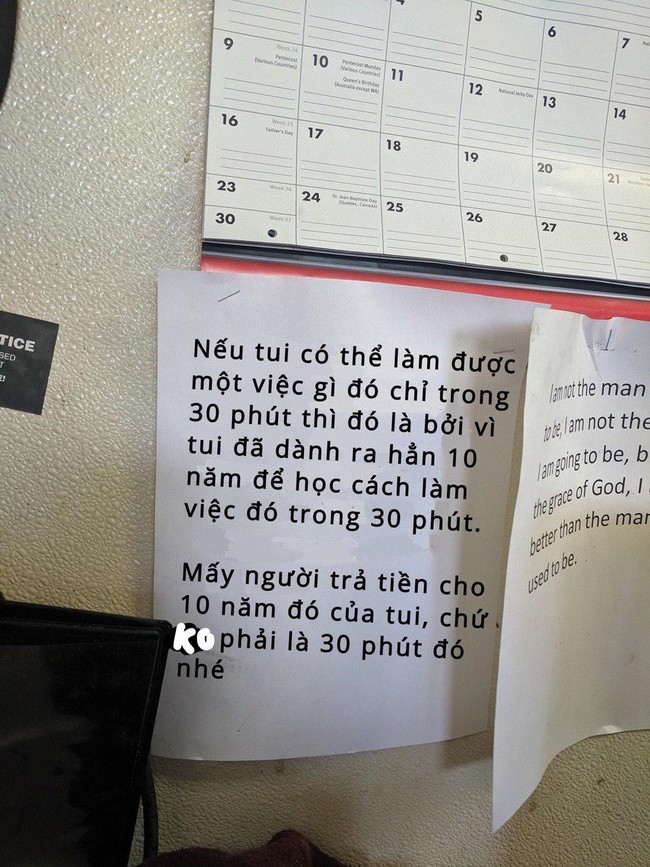 Sếp hạch sách "Cái này làm nhanh mà sao phải đòi lương thưởng?" và lời đáp lại của nhân viên khiến ai cũng phải nể vì không sai chỗ nào - Ảnh 2. Sếp hạch sách "Cái này làm nhanh mà sao phải đòi lương thưởng?" và lời đáp lại của nhân viên khiến ai cũng phải nể vì không sai chỗ nào - Ảnh 2.