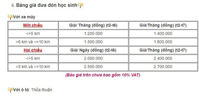 Dịch vụ đưa đón con - Ảnh 3.