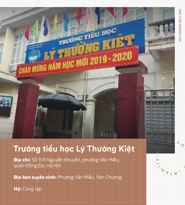 Review 23 trường tiểu học trong quận Đống Đa: - Ảnh 10.