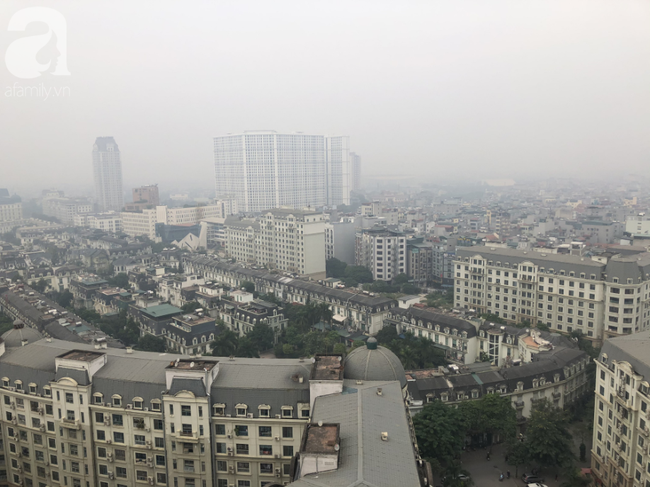 Hà Nội: Lại mịt mù, ô nhiễm không khí báo động đến sức khỏe con người - Ảnh 19.