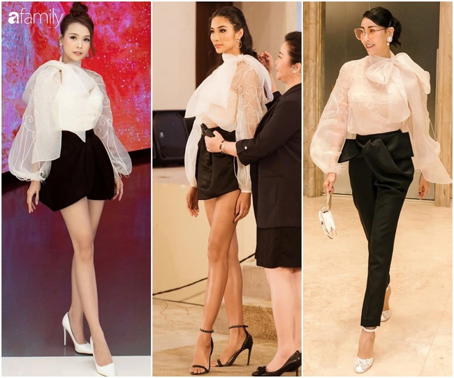 Cùng diện 1 mẫu áo: Sam trẻ trung ngọt ngào; Hoàng Thùy cá tính đến HH Hà Kiều Anh lại thanh lịch chỉn chu - Ảnh 4. Cùng diện 1 mẫu áo: Sam trẻ trung ngọt ngào; Hoàng Thùy cá tính đến HH Hà Kiều Anh lại thanh lịch chỉn chu - Ảnh 4.