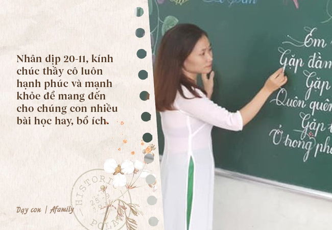 Nhân ngày nhà giáo Việt Nam, bố mẹ cùng con bỏ túi 10 câu chúc vừa ý nghĩa, vừa ấm áp tràn ngập tình thầy trò - Ảnh 4.