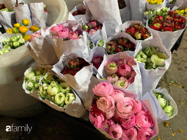 Gần sát ngày 20/11 nhưng giá hoa ở chợ Quảng An vẫn khá ổn định và rất đa dạng các loại hoa - Ảnh 16.