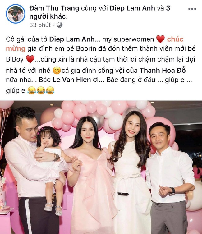 Sau hơn 3 tháng kết hôn, Đàm Thu Trang đã mang thai con đầu lòng với Cường Đô La? - Ảnh 3.
