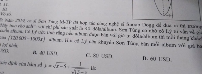 Khi cô giáo là fan của Sơn Tùng MTP, khéo léo bày tỏ ước mơ gặp thần tượng trong đề thi, học sinh nín cười: Đúng là tâm hồn thiếu nữ - Ảnh 4.