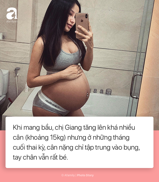 Vừa xuất viện đã pose hình siêu thon gọn, bà mẹ khoe bí quyết giảm 14kg và 18cm vòng bụng 1 tháng sau sinh - Ảnh 3.