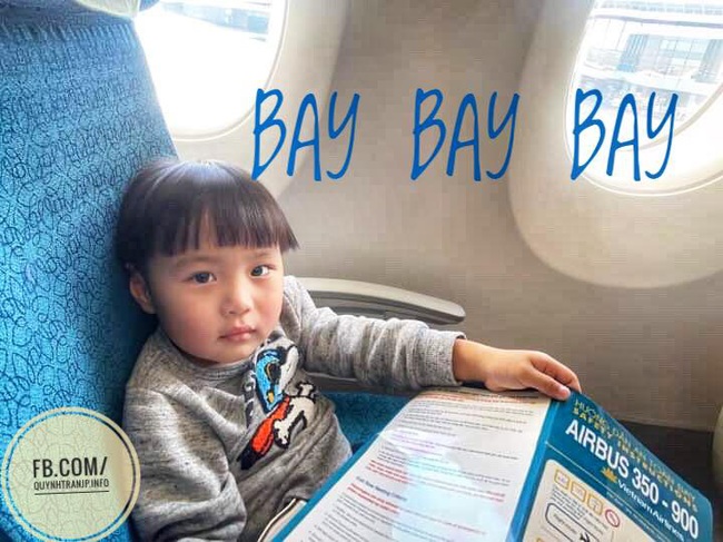 Quỳnh Trần JP và con trai chính thức lên máy bay về Việt Nam, biểu cảm hài hước của bé Sa tiếp tục là tâm điểm chú ý - Ảnh 2.