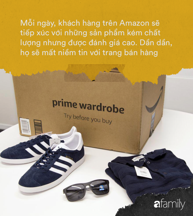Chiêu lừa trên trang bán hàng trực tuyến Amazon: Đừng quá tin review bởi nhận xét tích cực và đánh giá 5 sao dễ dàng bị làm giả để kích thích khách hàng mua sắm - Ảnh 7.