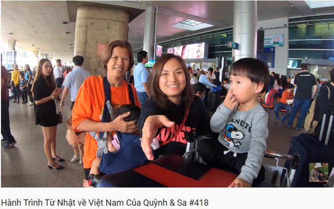 Trọn vẹn hành trình từ Nhật về Việt Nam của mẹ con Quỳnh Trần JP: Vô tình gặp cả người hâm mộ ở sân bay khiến Sa vô cùng ngại ngùng - Ảnh 3.