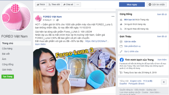 Xuất hiện vô số Fanpage Foreo Việt Nam lừa đảo tiền công khai, người tiêu dùng nên cảnh giác - Ảnh 5.