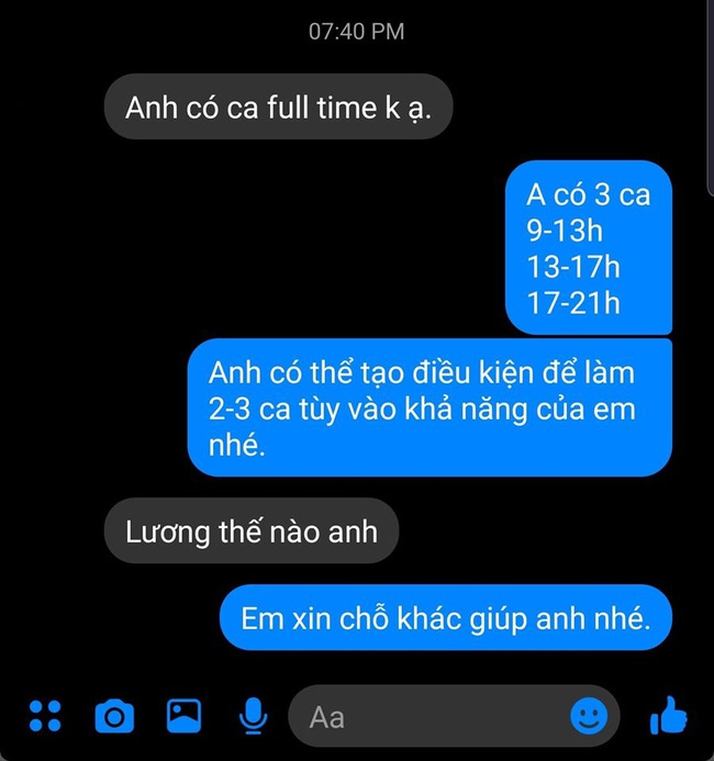 Đuổi thẳng cổ ứng viên sau câu hỏi "lương bao nhiêu anh?", người tuyển dụng bị ném đá và lời giải thích gây bất ngờ - Ảnh 1. Đuổi thẳng cổ ứng viên sau câu hỏi "lương bao nhiêu anh?", người tuyển dụng bị ném đá và lời giải thích gây bất ngờ - Ảnh 1.