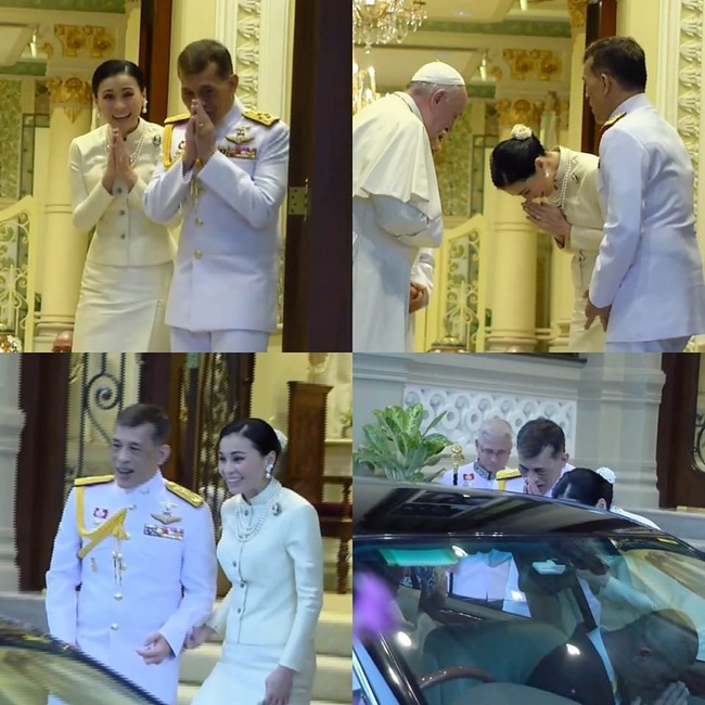 Dù mặc kín cổng cao tường, Hoàng hậu Thái Lan vẫn xuất hiện với vẻ bối rối, cúi mặt liên tục trước ống kính trong sự kiện mới nhất - Ảnh 6. Dù mặc kín cổng cao tường, Hoàng hậu Thái Lan vẫn xuất hiện với vẻ bối rối, cúi mặt liên tục trước ống kính trong sự kiện mới nhất - Ảnh 6.