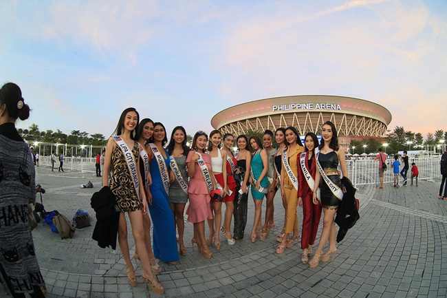 Dàn hoa hậu Philippines gây sốt ở lễ khai mạc SEA Games - Ảnh 2.