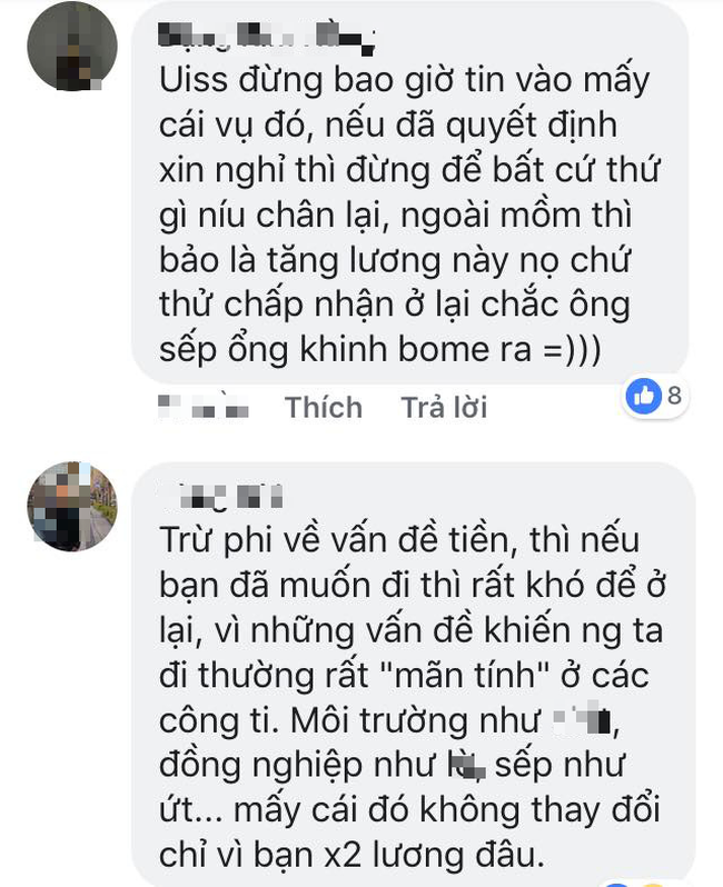 Nộp đơn xin nghỉ việc nhưng sếp tăng lương thì có nên ở lại không? Nàng công sở đăng trạng thái khiến cư dân mạng tranh cãi nảy lửa! - Ảnh 1.