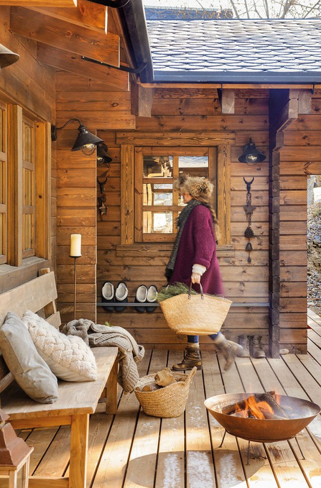 Thiết kế nhà gỗ cho ngôi nhà luôn ấm áp trong những ngày đông lạnh giá - Ảnh 13.