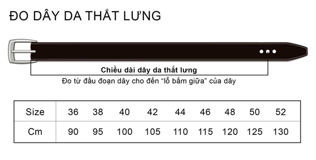 Chị em đi chọn mua thắt lưng cho chồng, không biết những quy tắc này thì kiểu gì cũng mua sai - Ảnh 3.