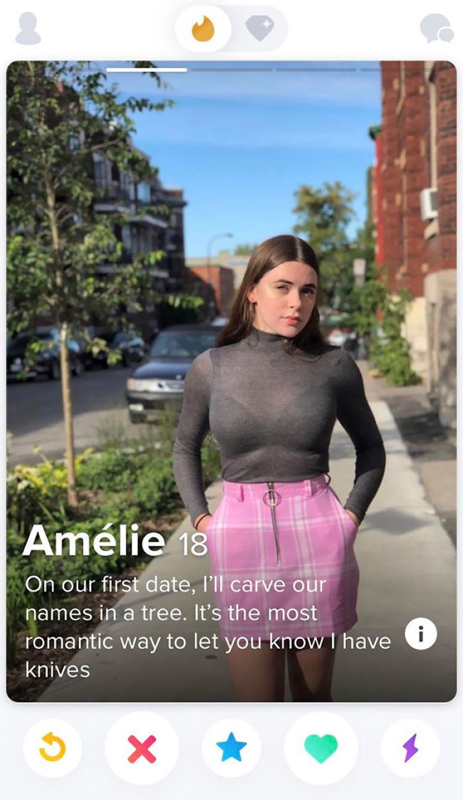 Cười ra nước mắt với những dòng giới thiệu "chất hơn nước cất" trên Tinder của hội "người trẻ neo đơn" - Ảnh 6. Cười ra nước mắt với những dòng giới thiệu "chất hơn nước cất" trên Tinder của hội "người trẻ neo đơn" - Ảnh 6.