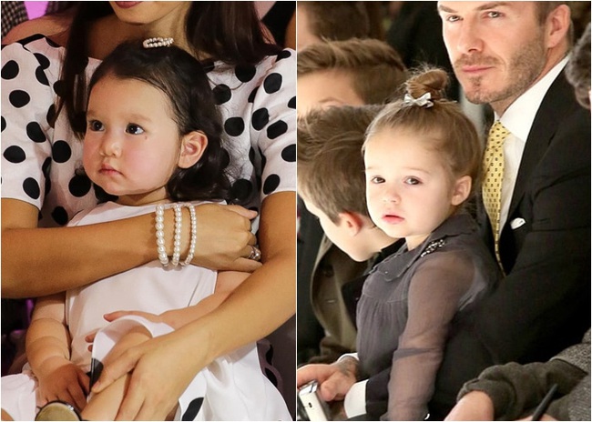 Phát hiện thú vị của &quot;hội fan cuồng&quot; con gái siêu mẫu Hà Anh: Từ thần thái đến gương mặt bé Myla đều rất giống Harper Beckham - Ảnh 6.