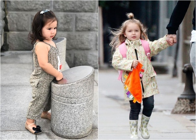 Phát hiện thú vị của &quot;hội fan cuồng&quot; con gái siêu mẫu Hà Anh: Từ thần thái đến gương mặt bé Myla đều rất giống Harper Beckham - Ảnh 1.