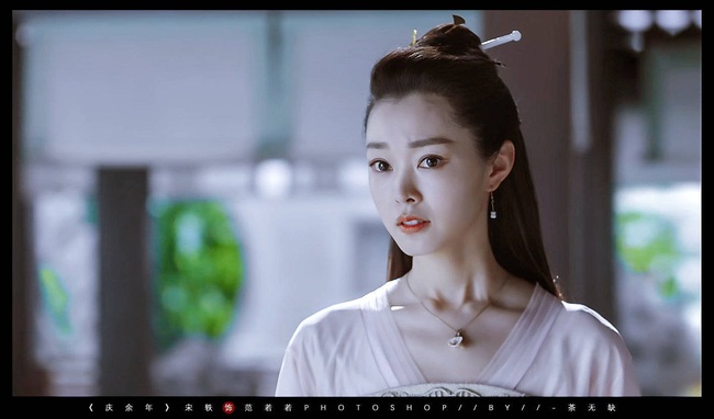 "Khánh dư niên": Mỹ nữ trắng đến mức da phát ra ánh sáng nhập hội, nhan sắc không thua "Hàm Hương" Lý Thấm - Ảnh 3. "Khánh dư niên": Mỹ nữ trắng đến mức da phát ra ánh sáng nhập hội, nhan sắc không thua "Hàm Hương" Lý Thấm - Ảnh 3.