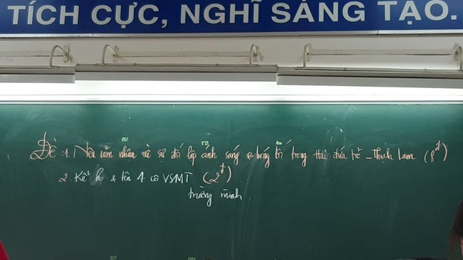 Thả nhẹ 1 câu hỏi chẳng liên quan vào đề thi Văn, cô giáo khiến học sinh sửng sốt rồi lại lặng người vì quá ý nghĩa - Ảnh 2.