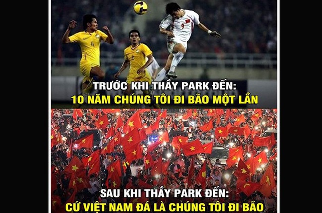 Cười ngất với loạt ảnh chế siêu đáng yêu về HLV Park Hang Seo và đội tuyển U22 Việt Nam sau chiến thắng ở SEA Games 30 - Ảnh 8.