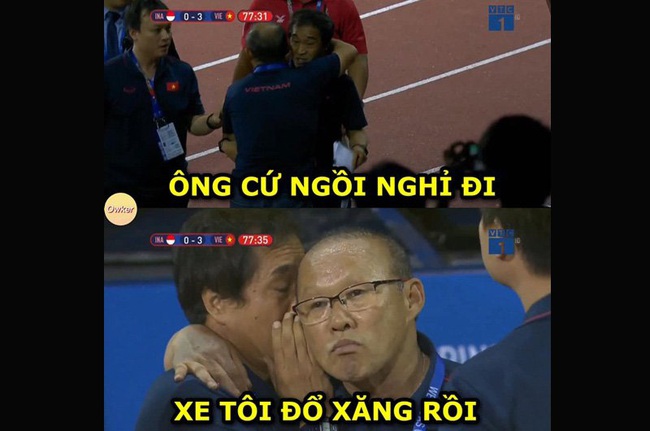 Cười ngất với loạt ảnh chế siêu đáng yêu về HLV Park Hang Seo và đội tuyển U22 Việt Nam sau chiến thắng ở SEA Games 30 - Ảnh 10.