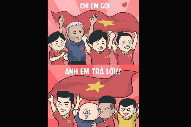 Cười ngất với loạt ảnh chế siêu đáng yêu về HLV Park Hang Seo và đội tuyển U22 Việt Nam sau chiến thắng ở SEA Games 30 - Ảnh 14.