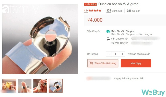 Review nhanh nhẫn bóc vỏ tỏi, gừng cho mâm cơm ngày Tết: giá chỉ 4.000 đồng, hiệu quả cực bất ngờ - Ảnh 2.