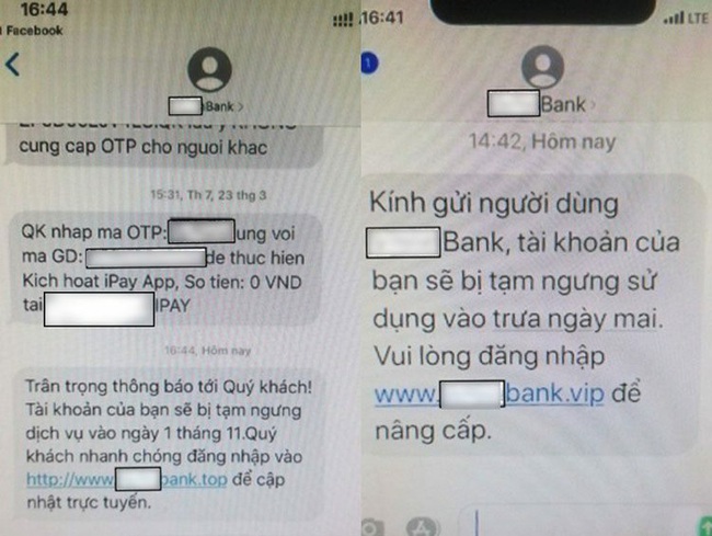 Bộ Công an cảnh báo người tiêu dùng: Hàng loạt tin nhắn mạo danh ngân hàng nhằm lừa đảo, chiếm đọa tài sản - Ảnh 2.
