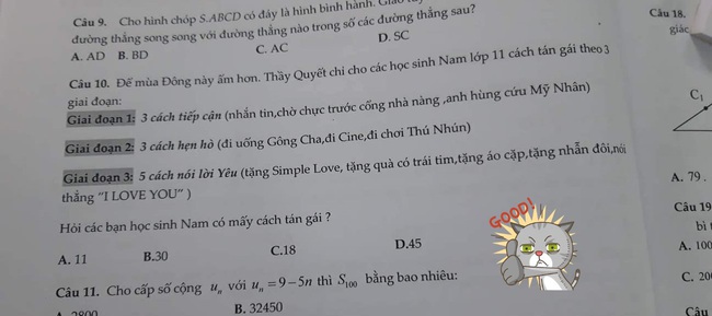 Dạy học sinh Toán tổ hợp, chỉnh hợp lại lắt léo sang bí kíp tán gái, thầy giáo bỗng được cả hội tôn làm &quot;quân sư quạt mo&quot; - Ảnh 1.