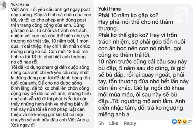 Vợ cũ mắng chửi Việt Anh giả tạo, dối trá không ngượng miệng: &quot;Con 12 tuổi mà anh tính 13 tuổi là đủ biết thương con thế nào rồi&quot; - Ảnh 3.