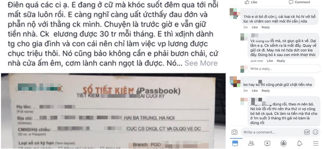 Chồng đột nhiên đòi đứng tên sổ tiết kiệm khi vợ về ngoại ở cữ, cô vợ bí mật &quot;thử thách&quot; ai ngờ &quot;cháy nhà ra mặt chuột&quot; - Ảnh 1.