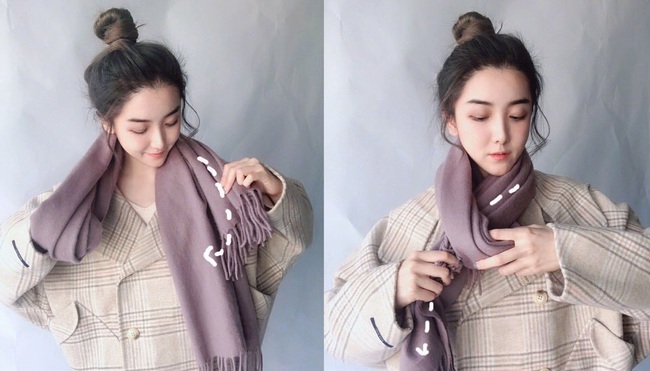 Quàng khăn - Ảnh 1. Quàng khăn - Ảnh 1.