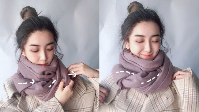 5 cách quàng khăn đậm style xứ "Củ sâm" để bạn diện ngay trong ngày gió lạnh căm căm - Ảnh 5. 5 cách quàng khăn đậm style xứ "Củ sâm" để bạn diện ngay trong ngày gió lạnh căm căm - Ảnh 5.