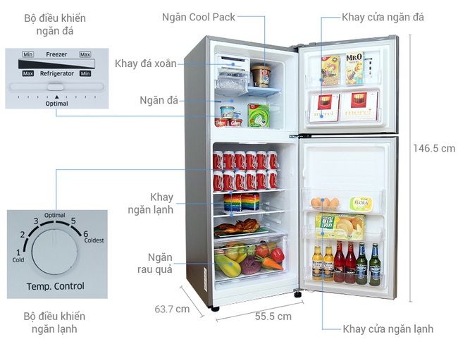Mách chị em 5 mẫu tủ lạnh giá rẻ dưới 5 triệu đáng mua vào dịp Tết - Ảnh 2.