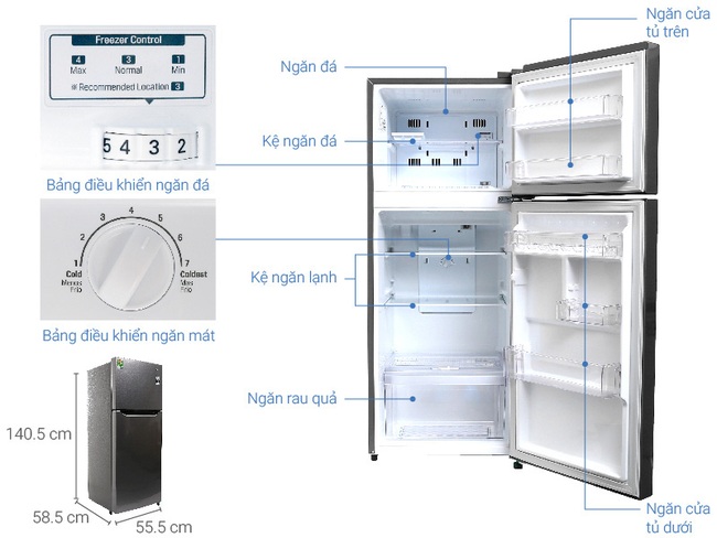 Mách chị em 5 mẫu tủ lạnh giá rẻ dưới 5 triệu đáng mua vào dịp Tết - Ảnh 4.